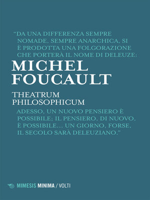 cover image of Theatrum philosophicum
